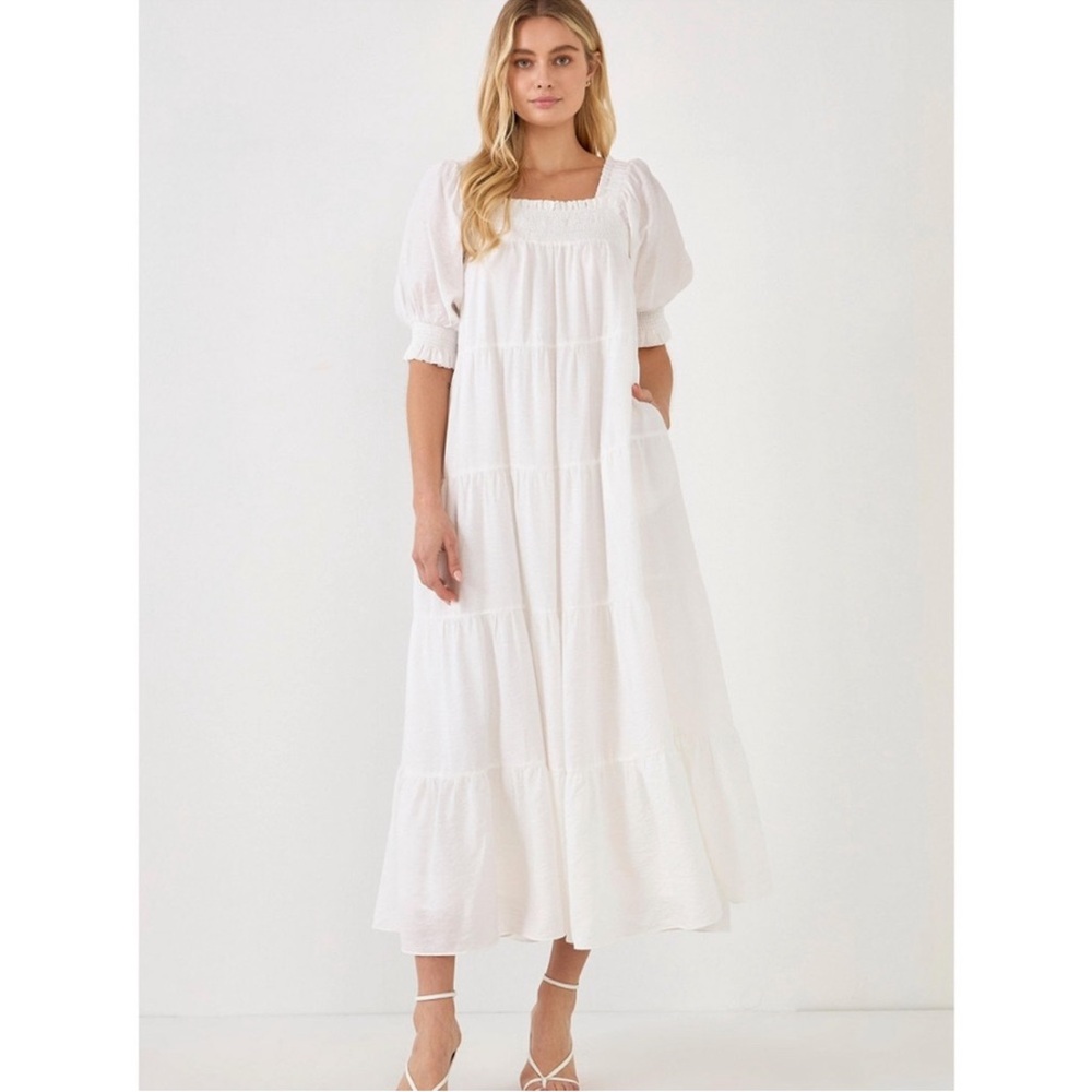 English Factory Smocked Dress